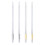 Bright LED Light Up Drumsticks 5A Acrylic Drumstick 13-Silver 2