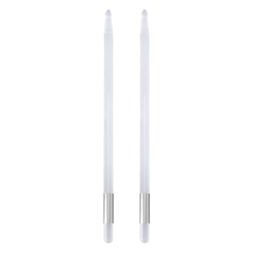 Bright LED Light Up Drumsticks 5A Acrylic Drumstick 13-Silver
