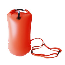 Inflatable Swim Buoy, Outdoor Swimming Buoy-fluorescent orange