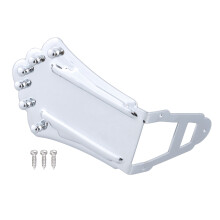 Jazzes Archtop Guitar Bass Bridge Metal Guitar Tailpiece-Silver