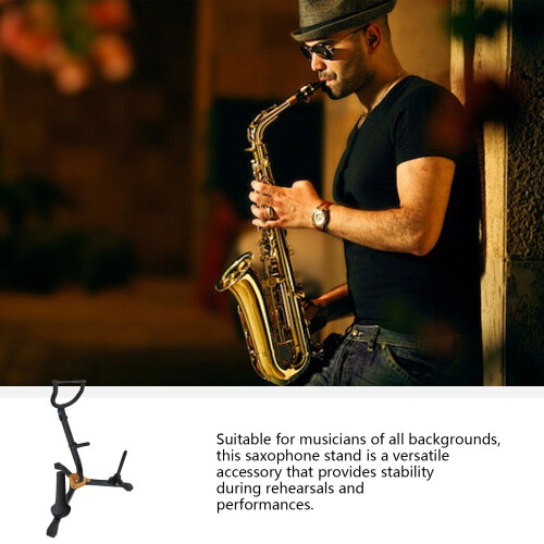 Altos Tenors Saxophone Rack Adjustable- Stand with 1 flute 2