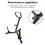 Altos Tenors Saxophone Rack Adjustable- Stand with 1 flute 7