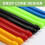 1 Pair Drum Sticks 5A Drumsticks Nylon Plastic Drumsticks-Blue 7