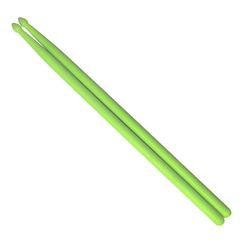 Nylon 5A Drumsticks Luminous Light Up Drum Sticks-Green