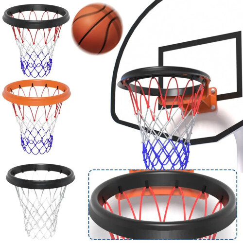 Removable Professional Portable Basketball Net Frame-orange 2