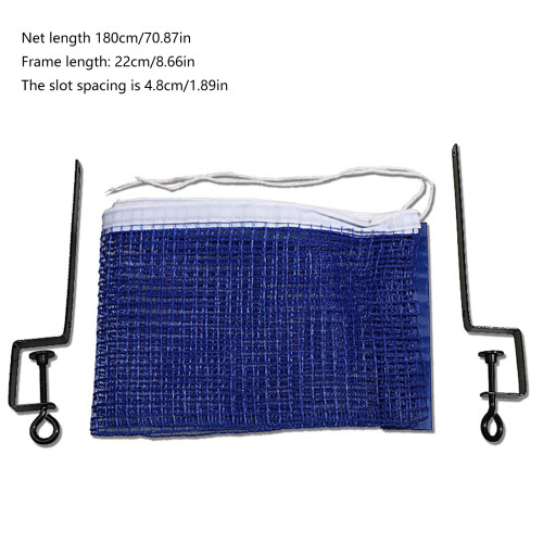 Replacement Table Tennis Net with Metal Bracket Easy Setups 2