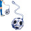 Soccer Net Juggling Net Soccer Training Practice Soccer-Blue 6