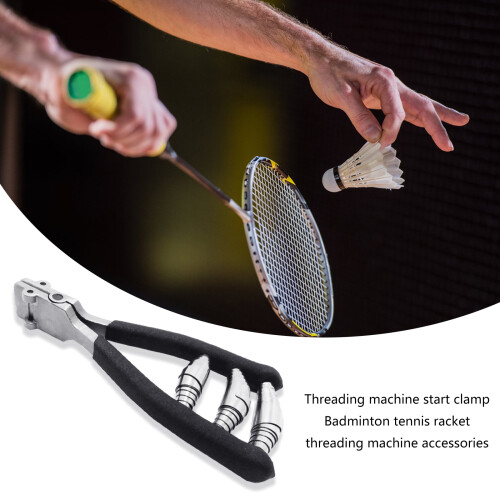 Wide Head Racket String Assistance Starting Clamp Tennis 1