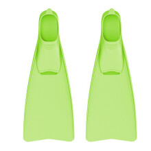 1 Pair Snorkeling Swimming Flippers Diving Fin-Green ML code