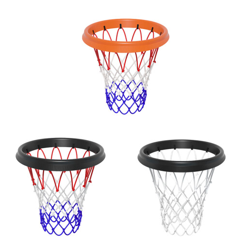 Removable Professional Portable Basketball Net Frame-orange 1