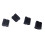 20Pcs Euphonic/Tuba/Horn Piston Pad Replacement Noises-Black 7