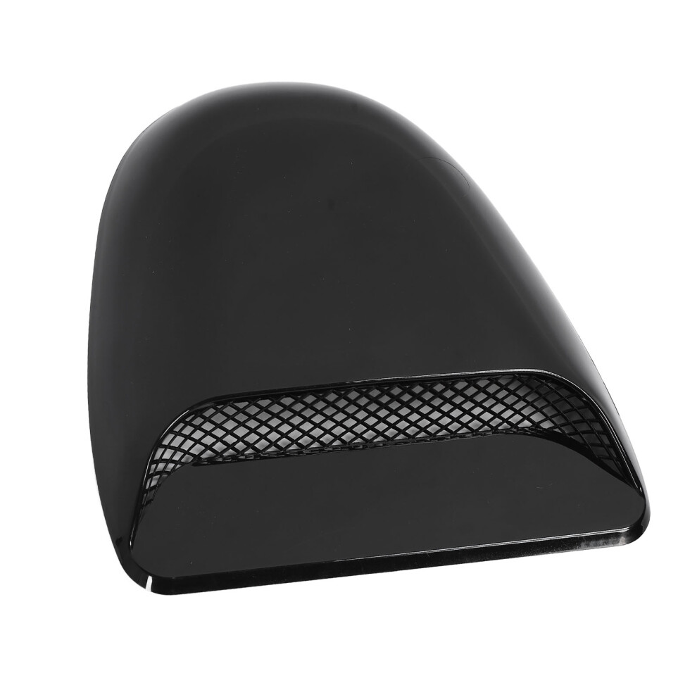 Universal Glossy Abs Hood Scoop - 385X350x45mm Car Accessory Black 4631346753600