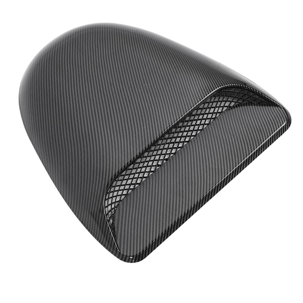 Universal Car Hood Scoop Vent Abs Carbon Fiber Style 385X350mm 4611346753541