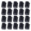 20Pcs Euphonic/Tuba/Horn Piston Pad Replacement Noises-Black 1
