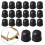 20Pcs Black Trombone Slide Silicone End Cover Bumper-Black 2