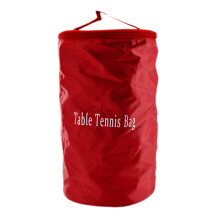 Pingpong Ball Bag Outdoor Table Tennis Ball Organizer-Red