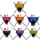 Wall Mount Dunks Rim Hangings Board with Small-Purple 2