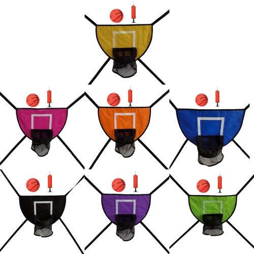 Wall Mount Dunks Rim Hangings Board with Small-Purple 1