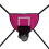 Wall Mount Dunks Rim Hangings Board with Small-Purple 7