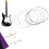 6Pcs Electric Guitar Strings .009-.042 Guitar Strings Easy to 2