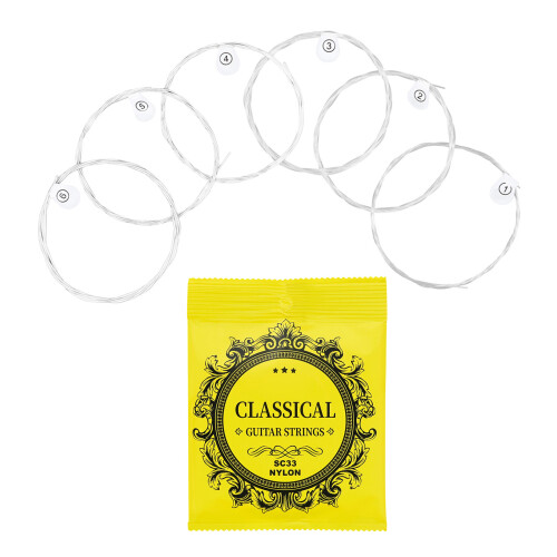 6Pcs 1st-6th Classical Nylon Guitar Strings .028-.043 Guitar