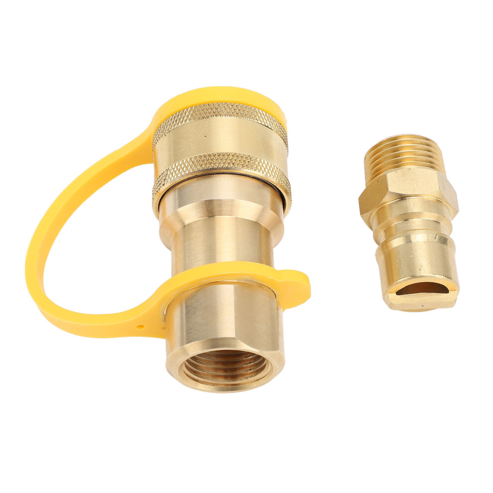 High-Strength 1/2In Gas Quick Connect Brass Fittings For Rvs & Vans 5051346755616