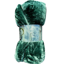 (Forest Green) Double Fleece Mink Throw, 150cm x 200cm Versatile blanket, Fluffy Soft Throws For Sofa, Chair-Light Weight Throws viral cozy oversized