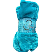 (Teal) Double Fleece Mink Throw, 150cm x 200cm Versatile blanket, Fluffy Soft Throws For Sofa, Chair-Light Weight Throws viral cozy oversized