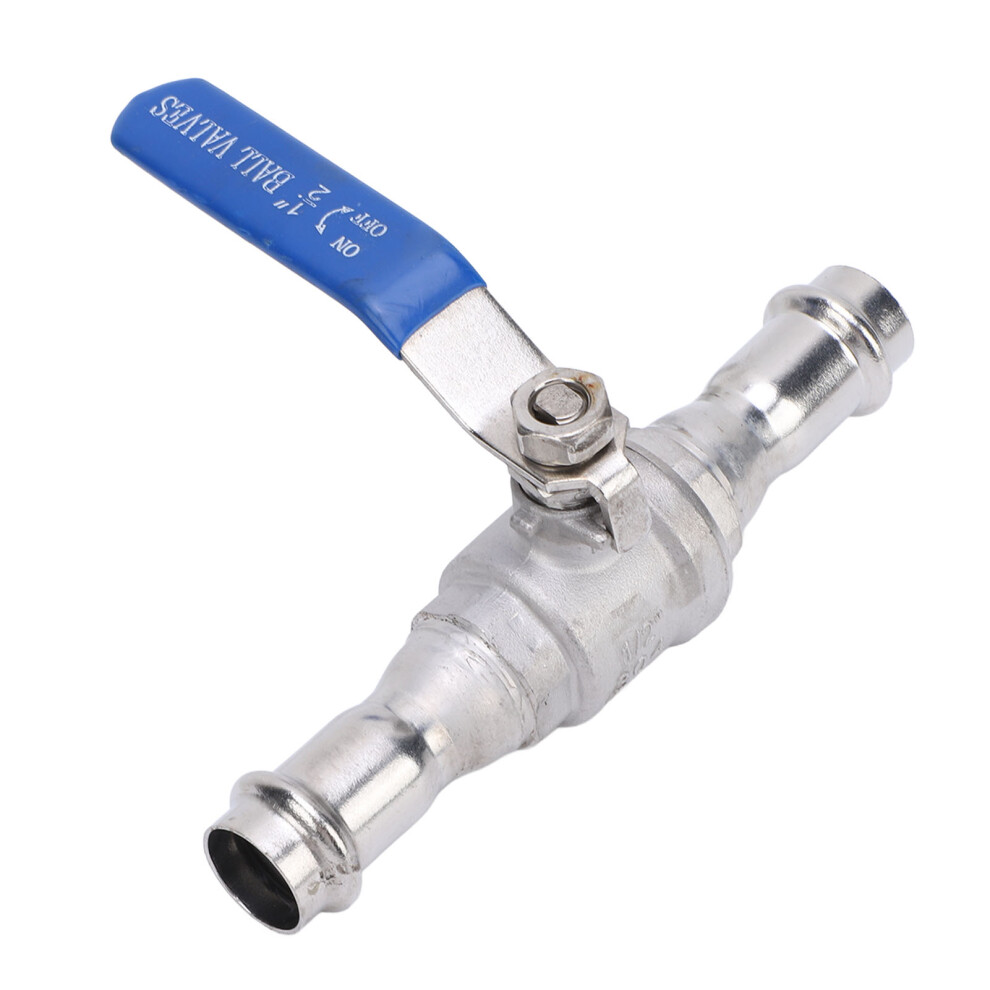 304 Stainless Steel 1/2 Inch Dn15 Press Ball Valve, Manual, 1000Psi 8421346758103