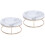 2 Pcs Marble Cake Holder Stand Snack Rack Dessert Plate 4