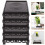 10 Pcs Plastic Square Shelf Stand Riser Plant Base 11