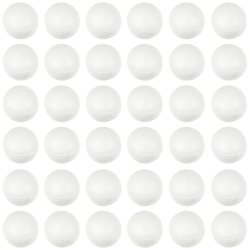 2000 Pcs Polystyrene Craft Balls for Wedding Party Christmas