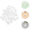 2000 Pcs Polystyrene Craft Balls for Wedding Party Christmas 11