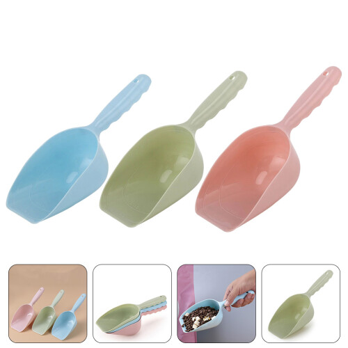 3pcs Pet Food Scoop Puppy Feeder Container 1