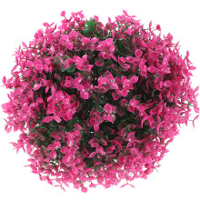 2pcs Faux Topiary Ball Plants Artificial Garden Decor