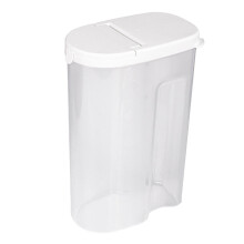 2 Pcs Household Storage Canister with Lid Dog Food Jar