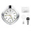Luminous Quartz Car Clock Aromatherapy Diffuser for Fresh Fragrance and Stylish Driving Environment (B) 1
