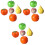 15 Pcs Plastic Simulation Fruit Photo Props Home Kitchen Decor 3