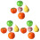 15 Pcs Plastic Simulation Fruit Photo Props Home Kitchen Decor 2