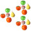 15 Pcs Plastic Simulation Fruit Photo Props Home Kitchen Decor 6