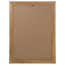 Large Wooden A3 Frame for Wall Mounting Rustic Brown