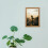 Large Wooden A3 Frame for Wall Mounting Rustic Brown 5