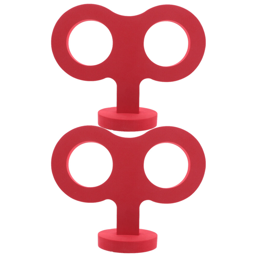 2Pcs Car Roof Wind Up Key Decoration 3D Clockwork Toy 3182928490112