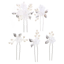 25 Pcs Wedding Hairpins Bridal Pearl Hair Accessories