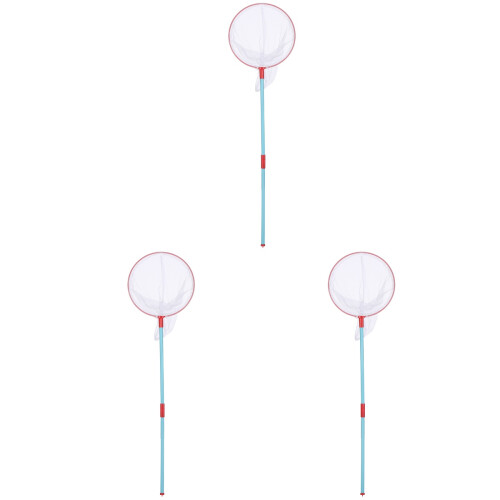 3 Pcs Insect Butterfly Net with Extending Handle for Kids 2