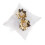 3 Pcs Flower Design Ring Pillow Wedding Ring Holder 11