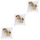 3 Pcs Flower Design Ring Pillow Wedding Ring Holder 5
