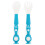 1 Set Portable Baby Spoon Fork Feeding Accessory 5