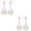 4 Pcs Rabbit Ceramic Kids Spoons 6
