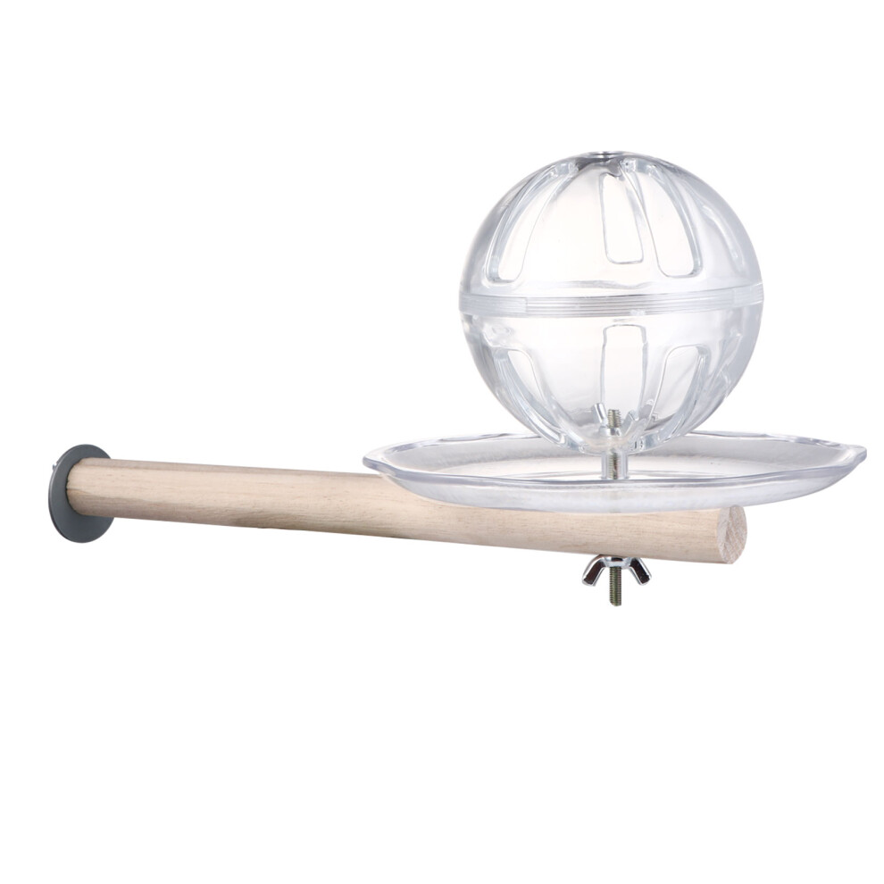 Food Foraging Ball on Stick for Parakeet, Cockatiel, Conure (3 Sets)